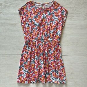 French Monoprix Teens Soft Cotton Floral Print Dress - Size 8-10